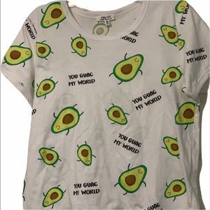 MESSY BUN JUST CHILLIN' "You Guac My World" M